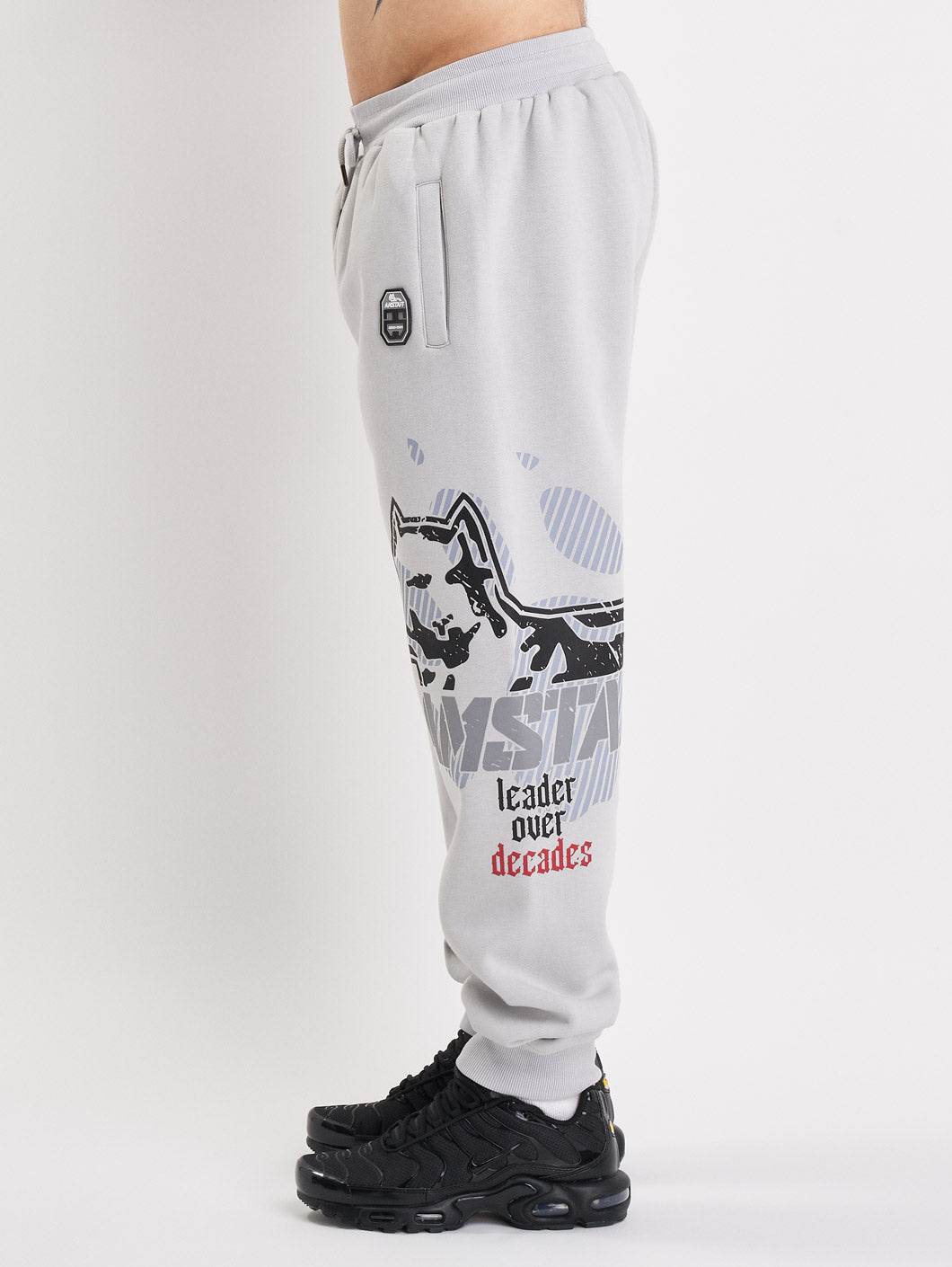 Amstaff Milian Sweatpants Stone Grey - Amstaff Wear