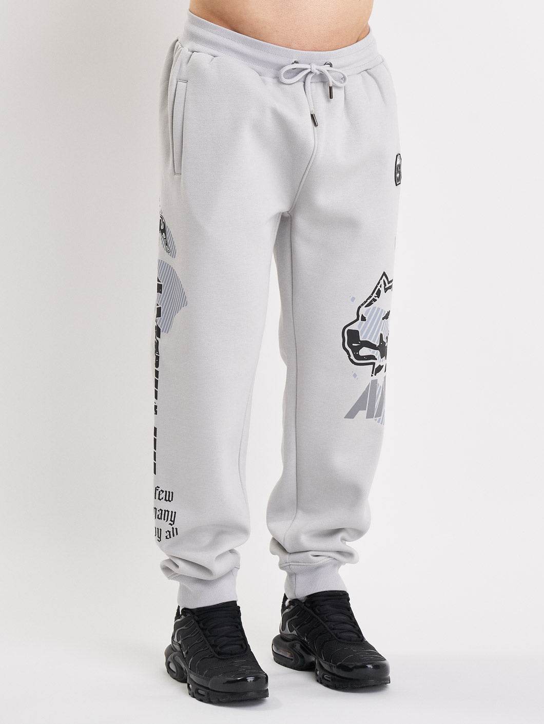 Amstaff Milian Sweatpants Stone Grey - Amstaff Wear