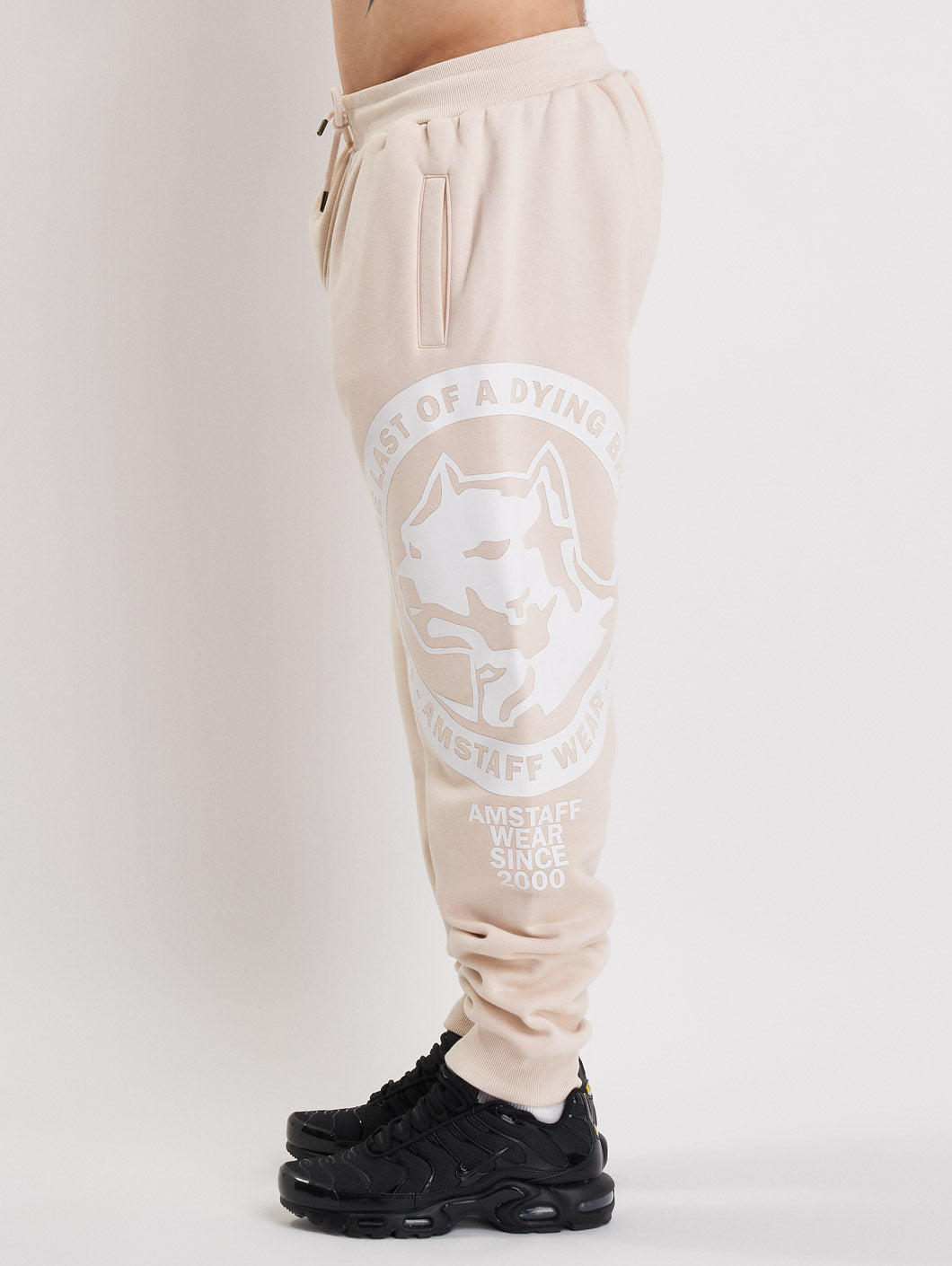 Amstaff Valtor Sweatpants Creamwood - Amstaff Wear