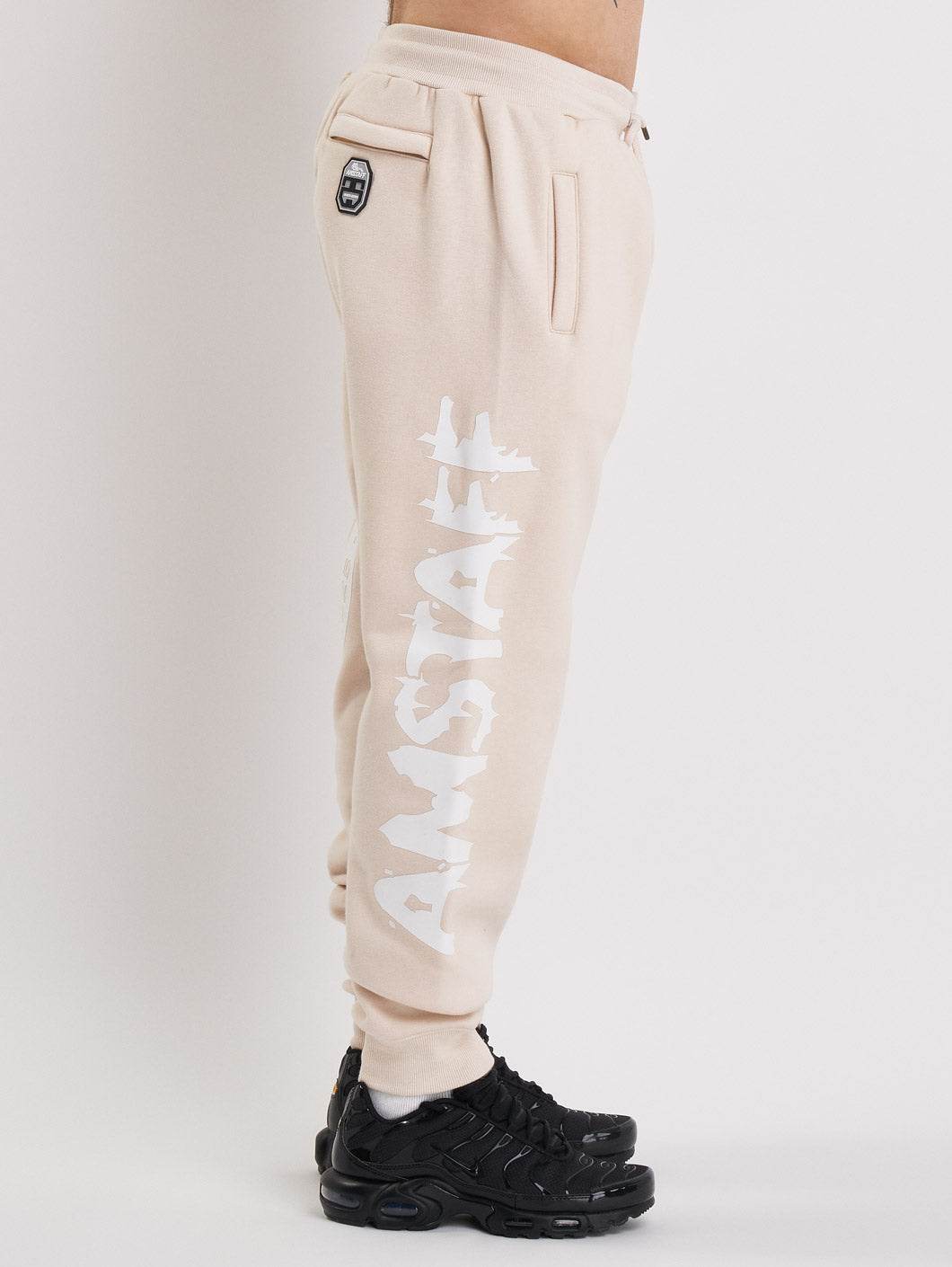 Amstaff Valtor Sweatpants Creamwood - Amstaff Wear