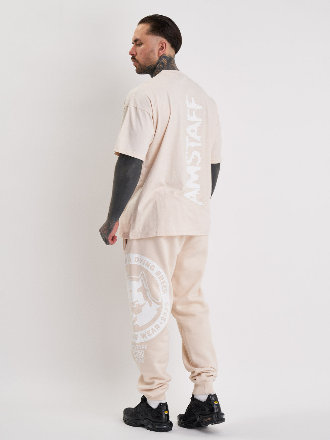 Amstaff Valtor Sweatpants Creamwood - Amstaff Wear