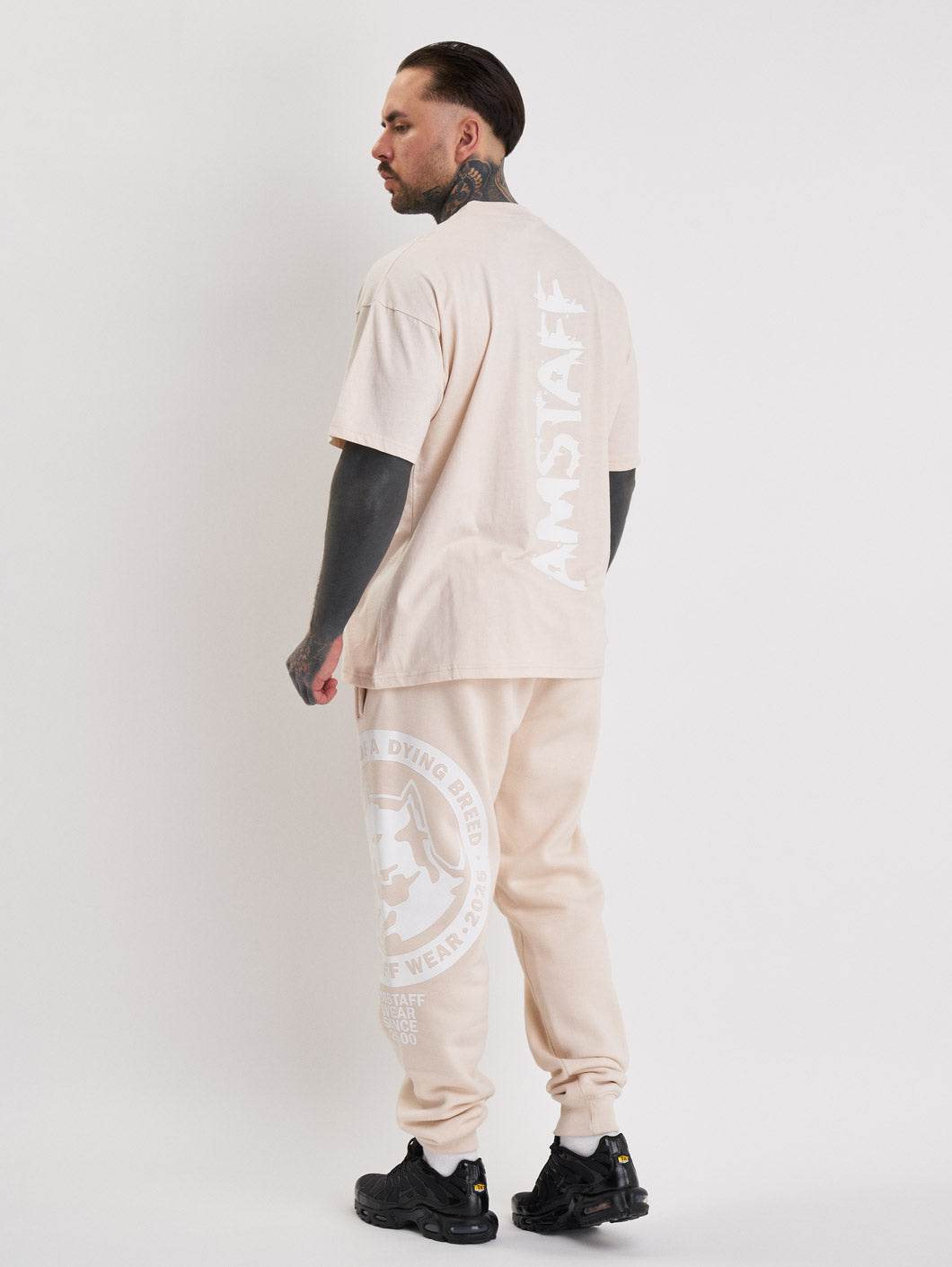 Amstaff Valtor Sweatpants Creamwood - Amstaff Wear