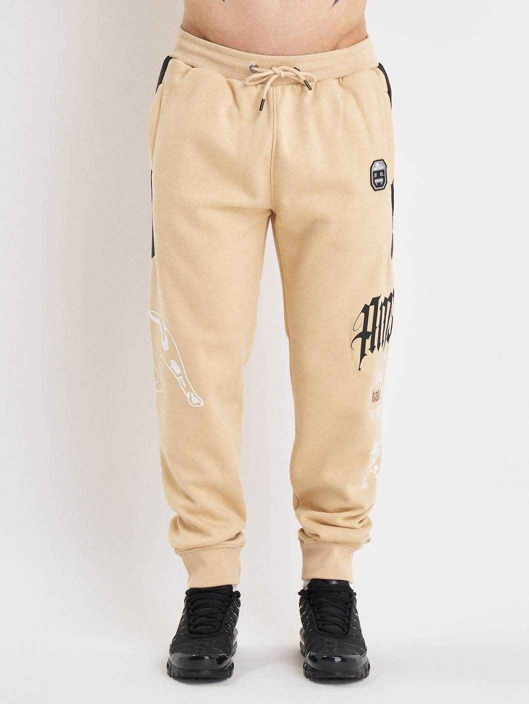 Amstaff Weldon Sweatpants Beige - Amstaff Wear