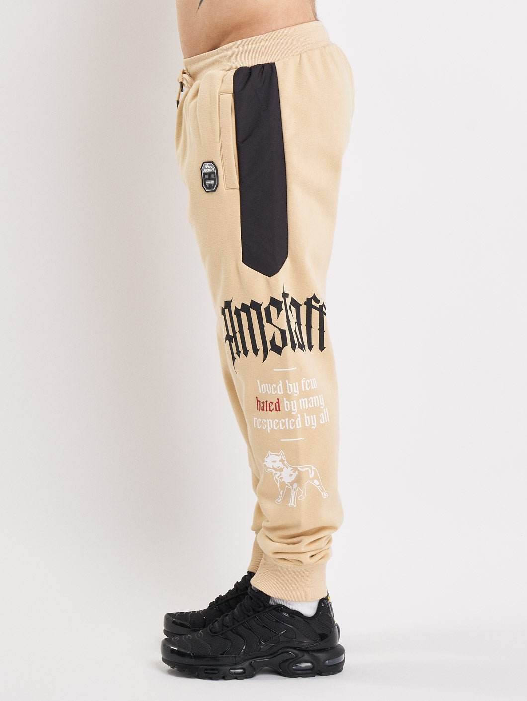 Amstaff Weldon Sweatpants Beige - Amstaff Wear