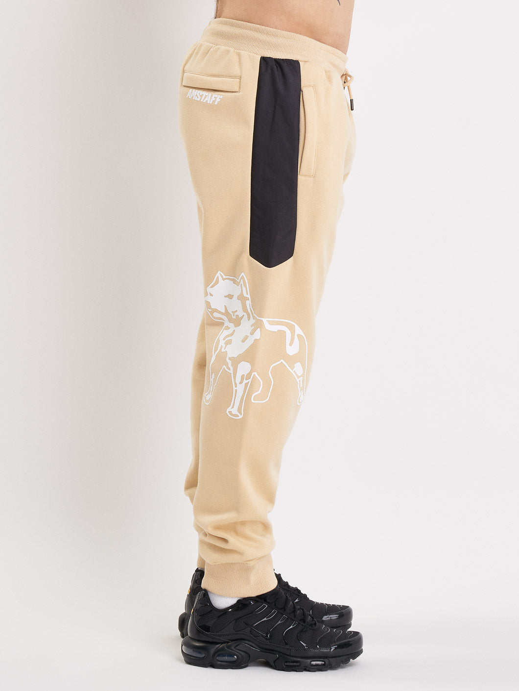 Amstaff Weldon Sweatpants Beige - Amstaff Wear
