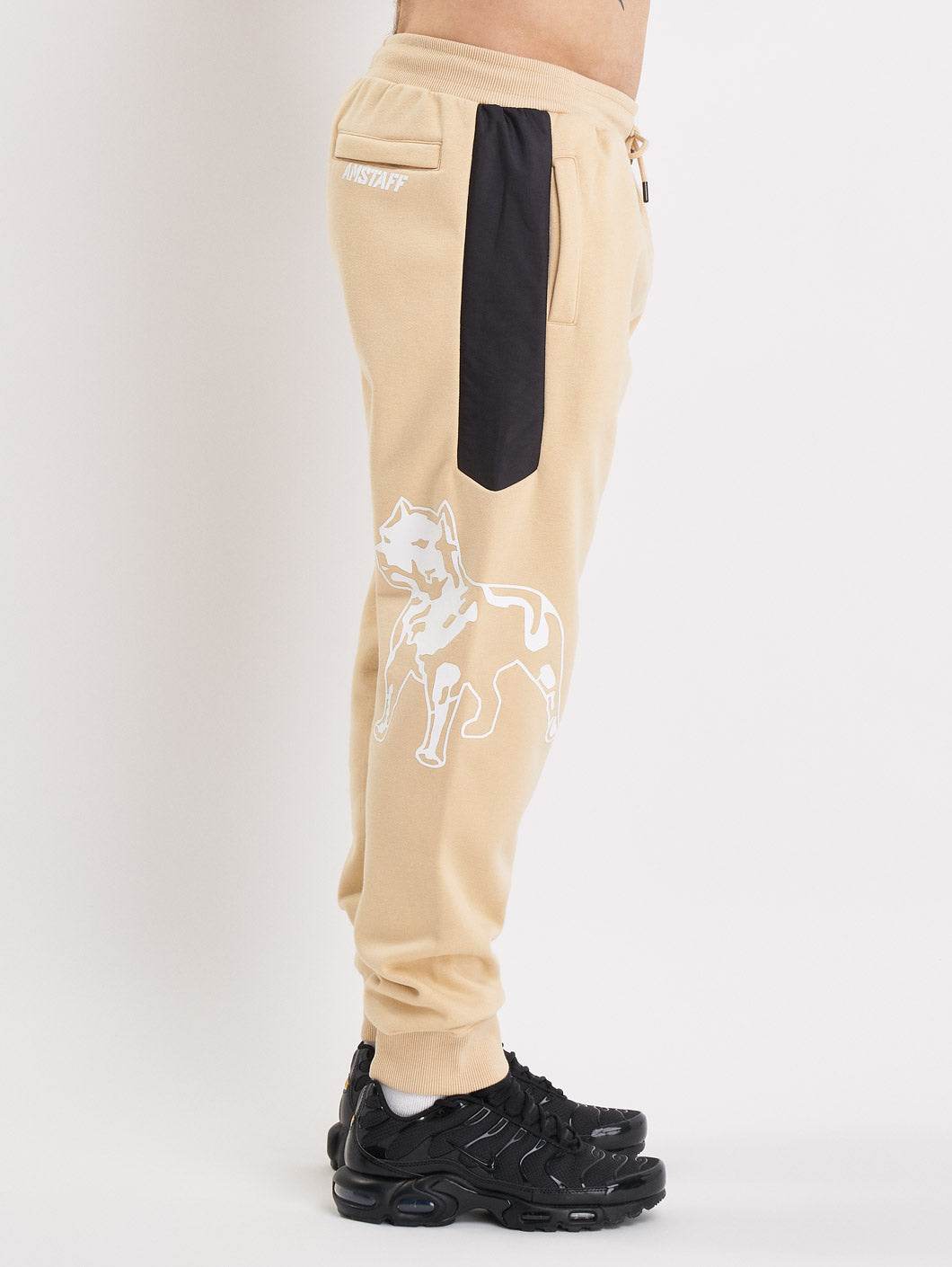 Amstaff Weldon Sweatpants Beige - Amstaff Wear