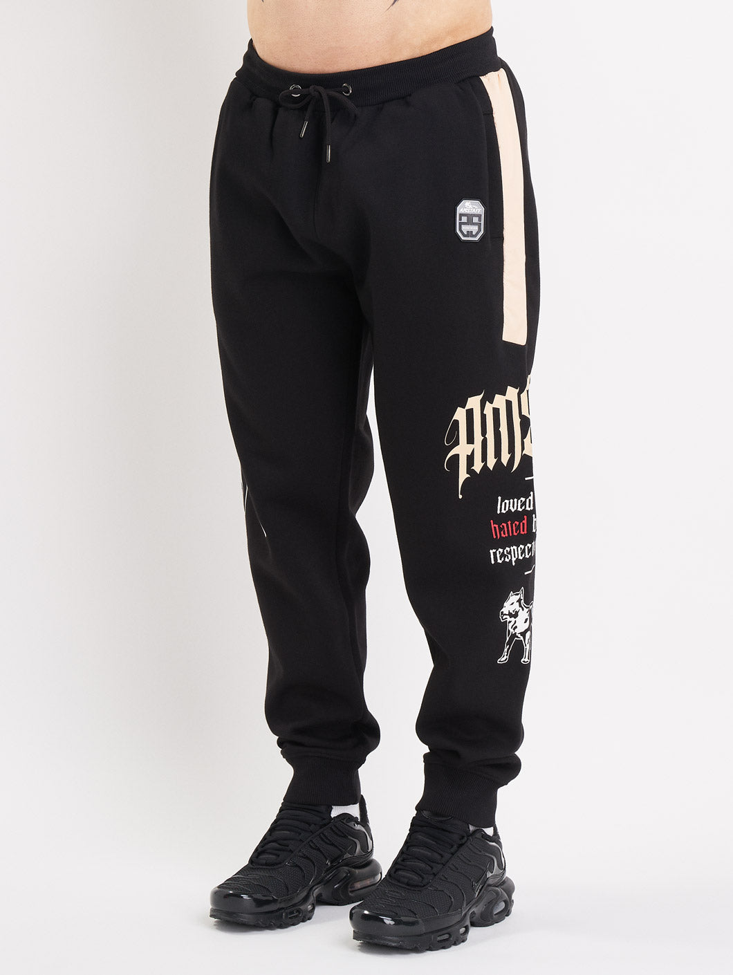 Amstaff Weldon Sweatpants Black - Amstaff Wear