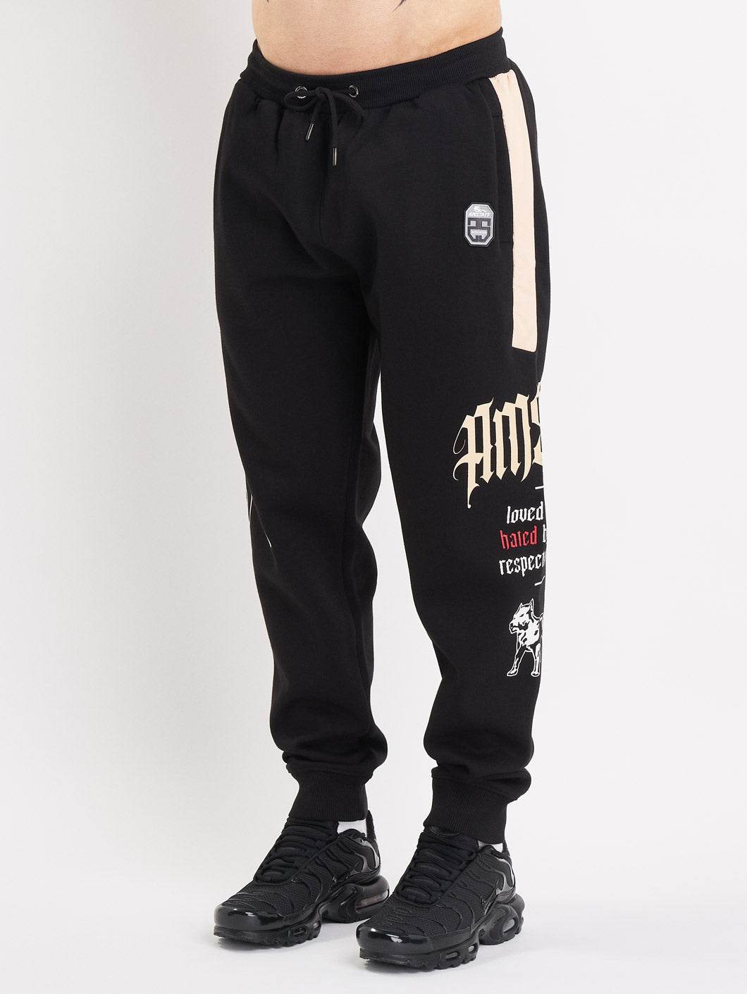 Amstaff Weldon Sweatpants Black - Amstaff Wear