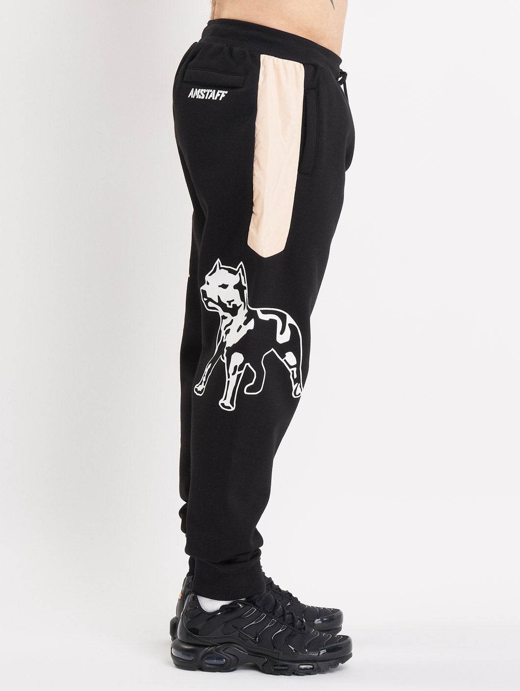 Amstaff Weldon Sweatpants Black - Amstaff Wear