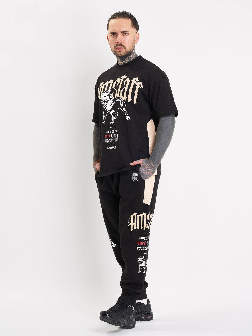 Amstaff Weldon Sweatpants Black - Amstaff Wear