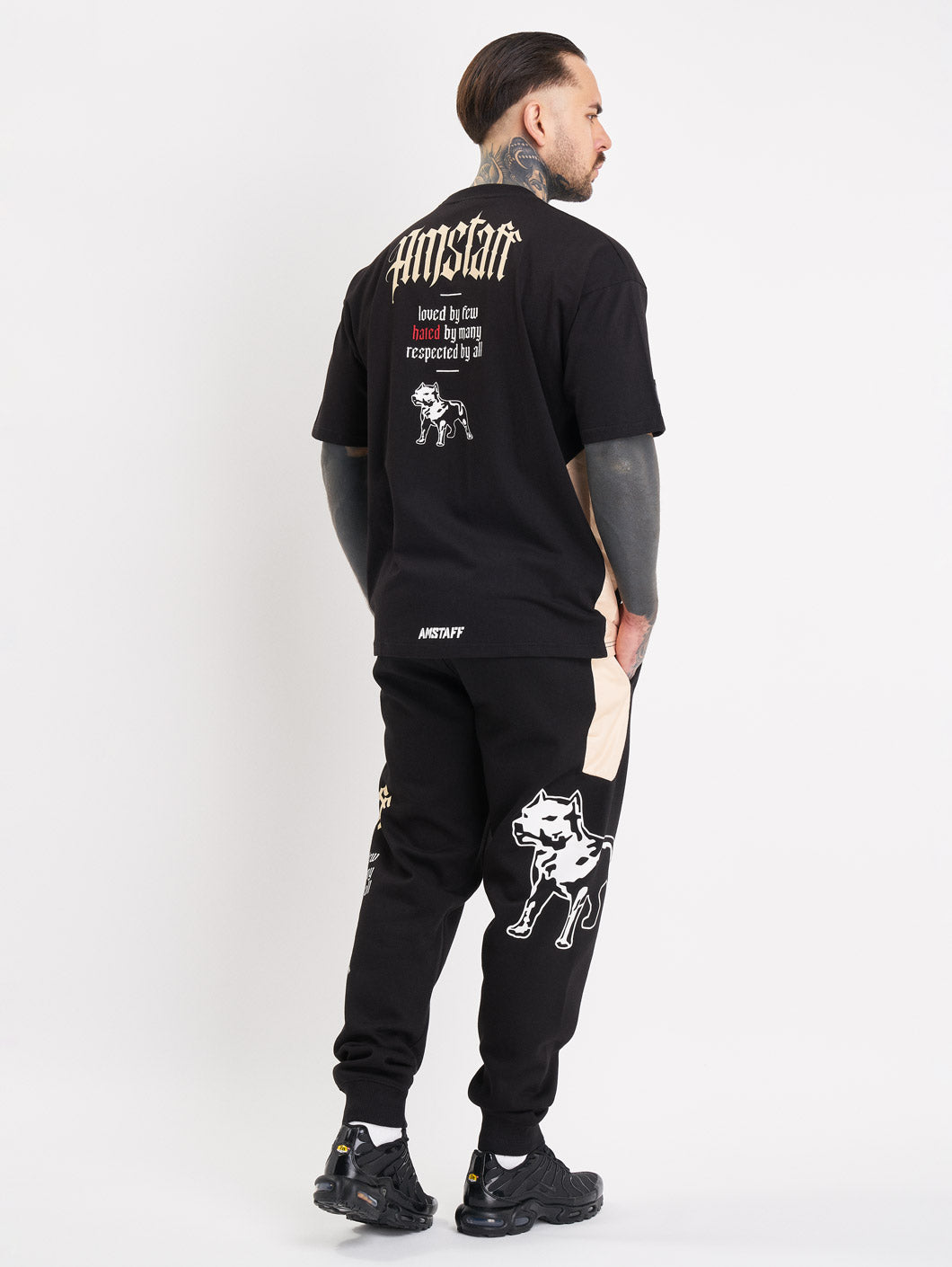 Amstaff Weldon Sweatpants Black - Amstaff Wear