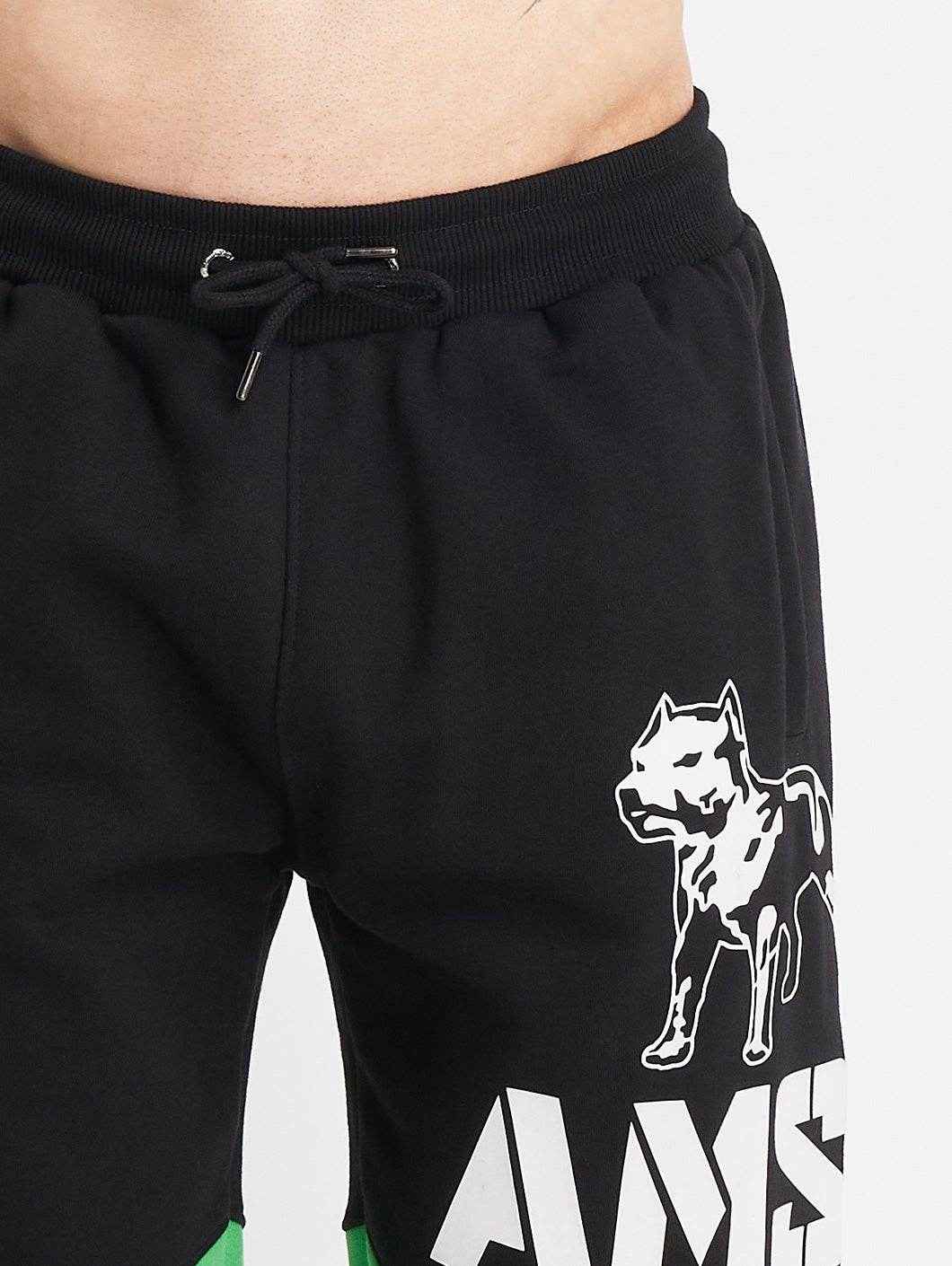 Amstaff Masho Sweatpants Black Grey Green - Amstaff Wear