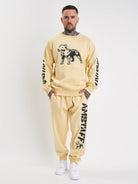 Amstaff Logo 2.0 Sweatshirt Vanilla Cream - Amstaff Wear
