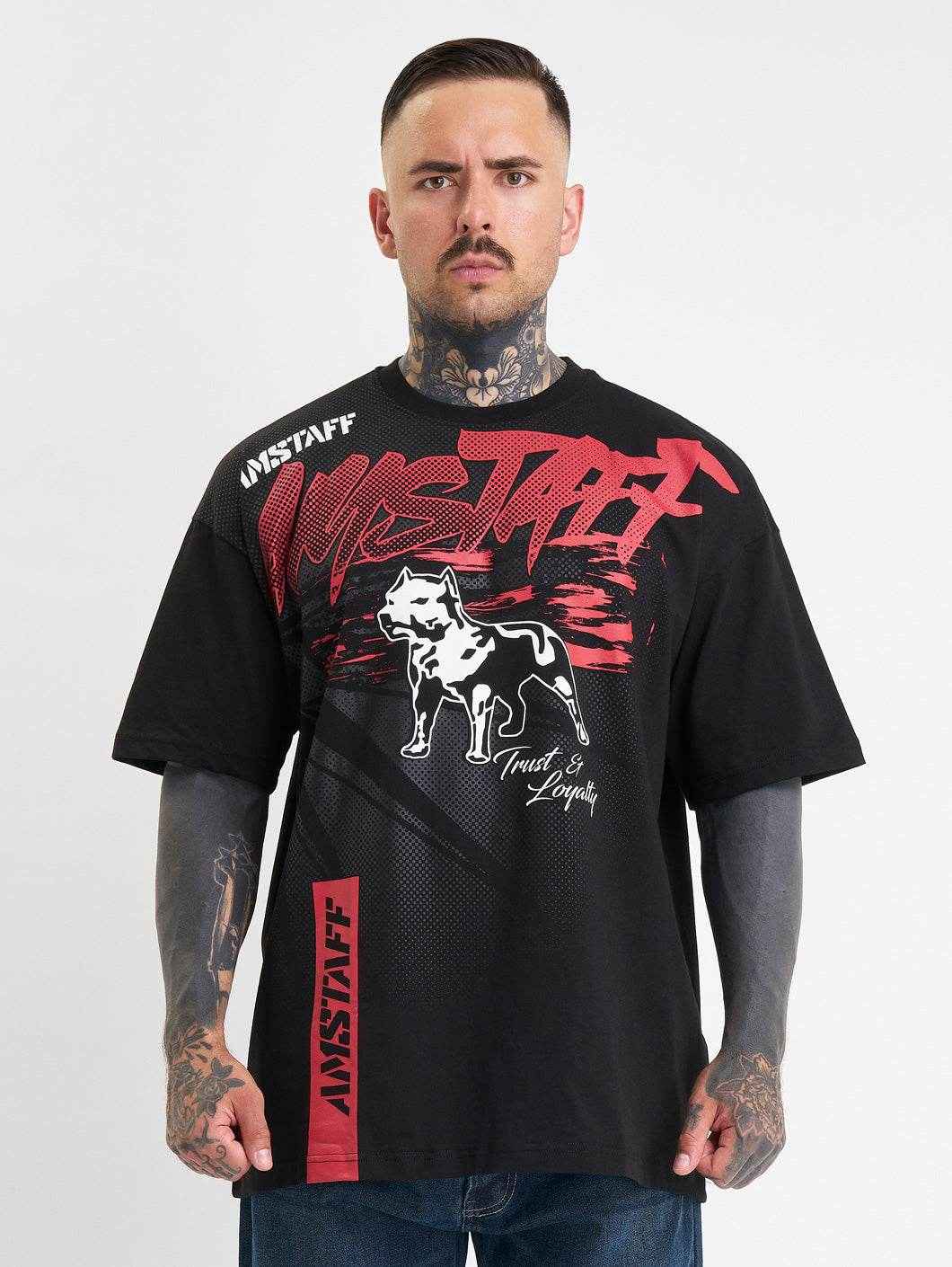 Amstaff Takobi T-Shirt Black - Amstaff Wear