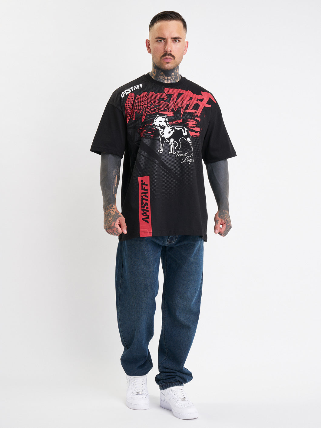 Amstaff Takobi T-Shirt Black - Amstaff Wear