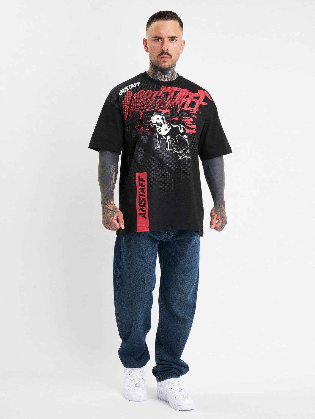 Amstaff Takobi T-Shirt Black - Amstaff Wear
