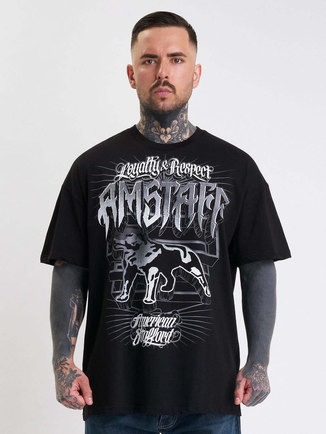 Amstaff Loyalty T-Shirt Black - Amstaff Wear