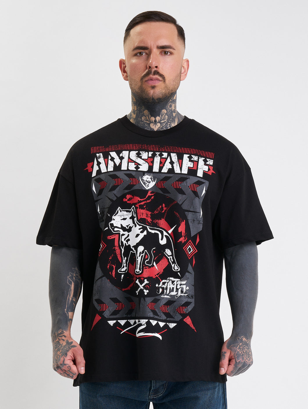 Amstaff Marouk T-Shirt Black - Amstaff Wear