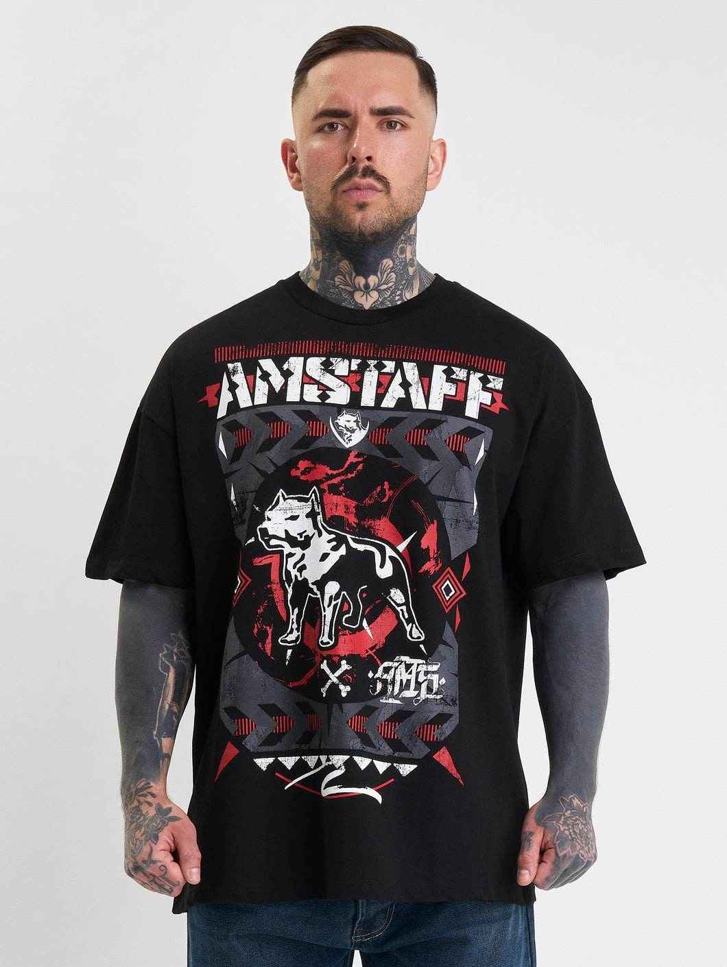 Amstaff Marouk T-Shirt Black - Amstaff Wear