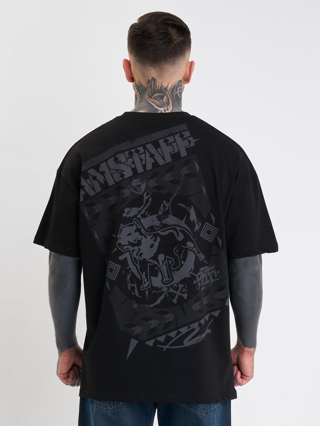 Amstaff Marouk T-Shirt Black - Amstaff Wear