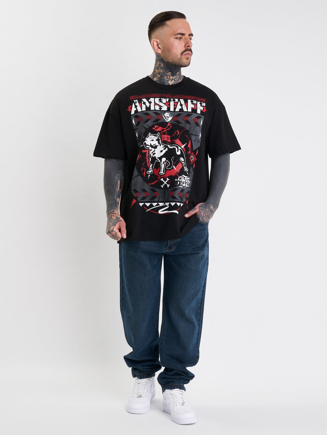 Amstaff Marouk T-Shirt Black - Amstaff Wear