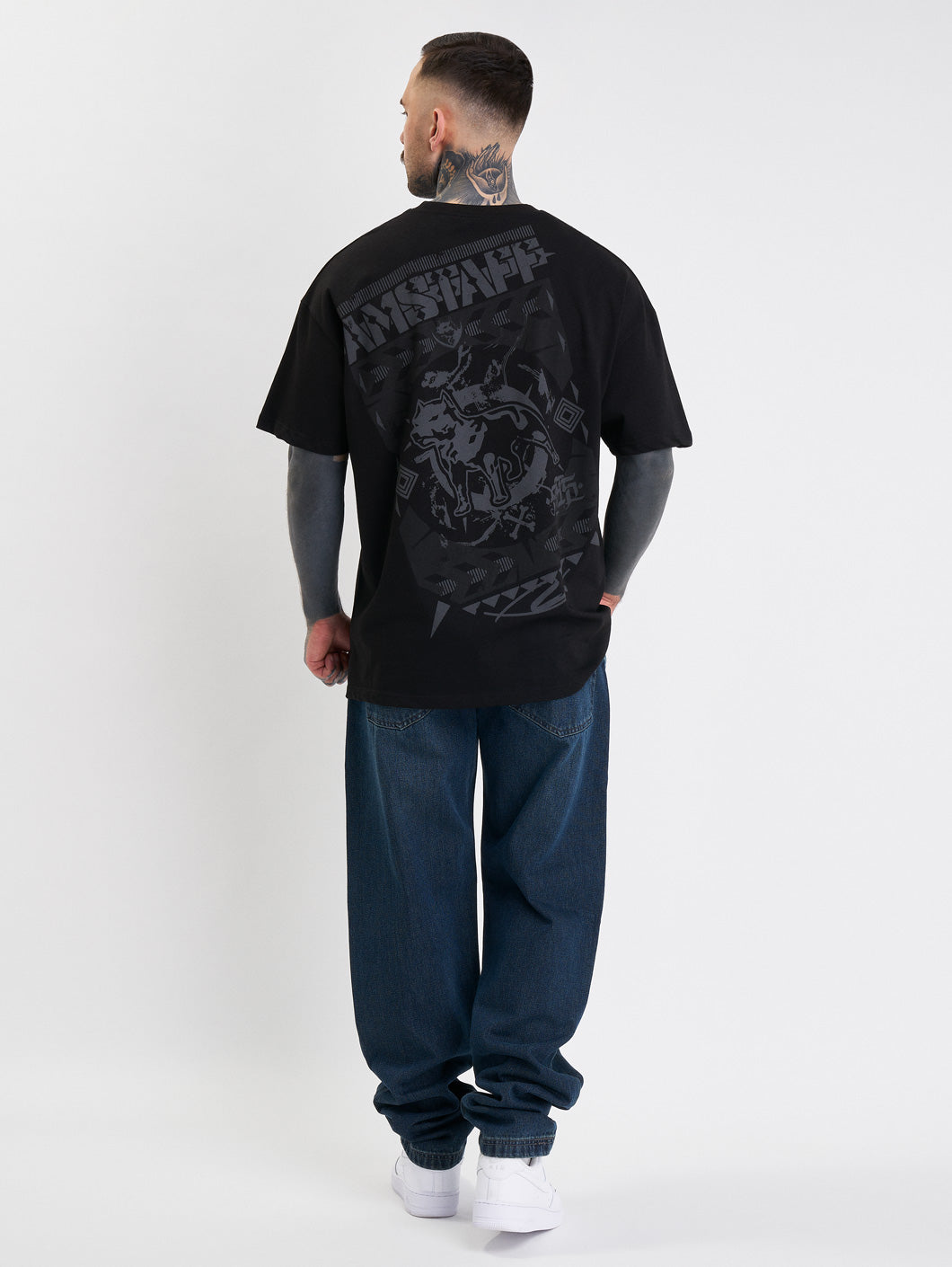 Amstaff Marouk T-Shirt Black - Amstaff Wear