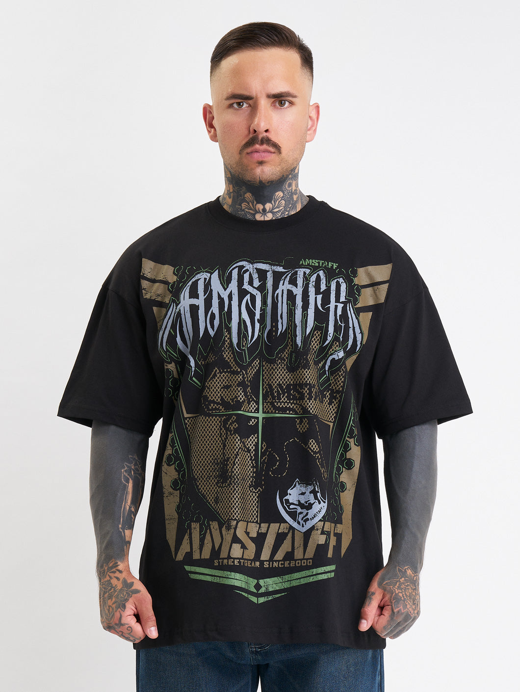 Amstaff Dokas T-Shirt Black - Amstaff Wear