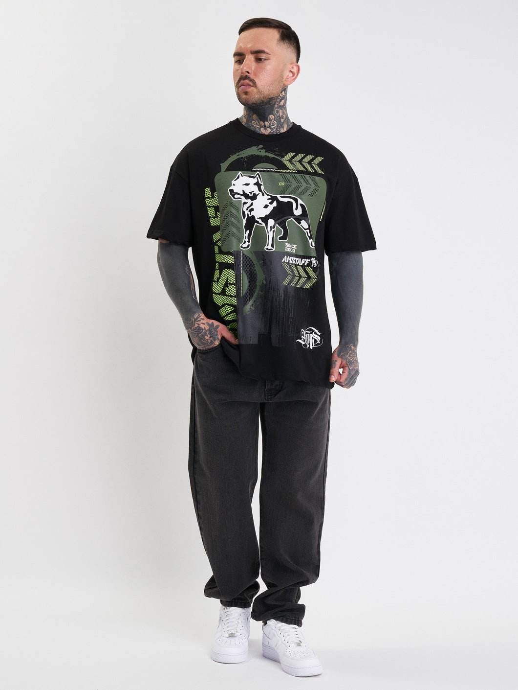 Amstaff Ninjo T-Shirt Black - Amstaff Wear