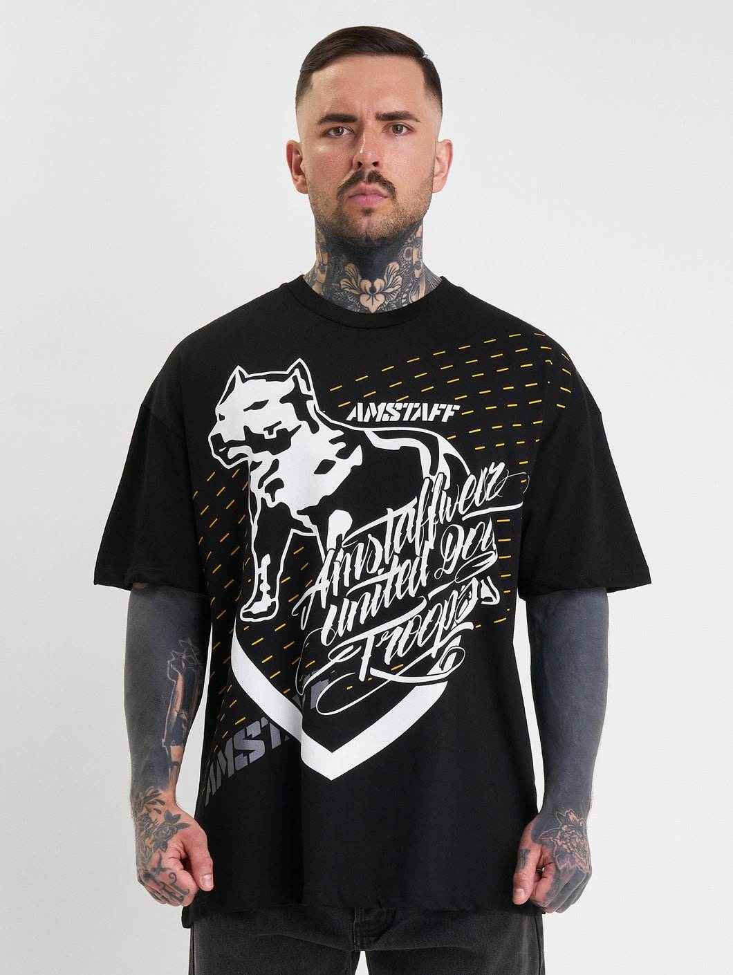 Amstaff Hasard T-Shirt Black - Amstaff Wear
