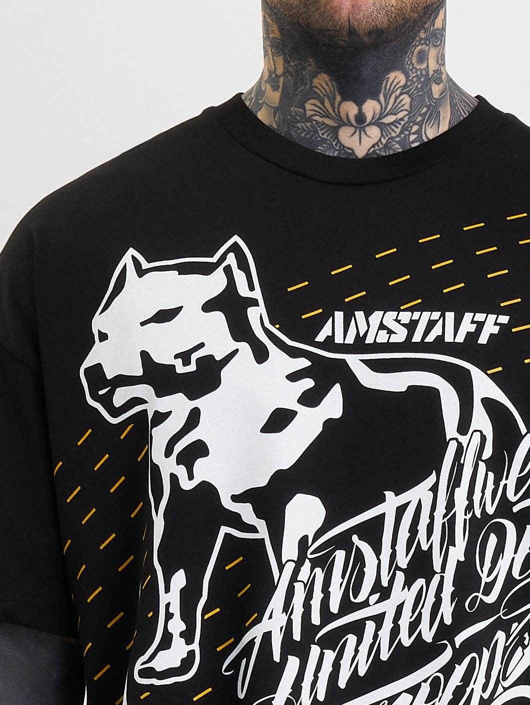 Amstaff Hasard T-Shirt Black - Amstaff Wear