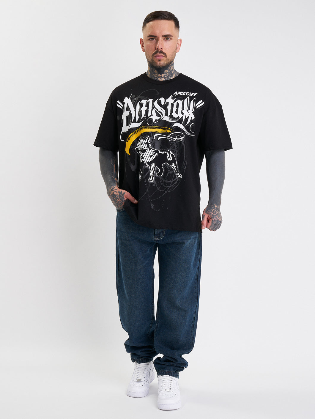 Amstaff Tekos T-Shirt Black - Amstaff Wear