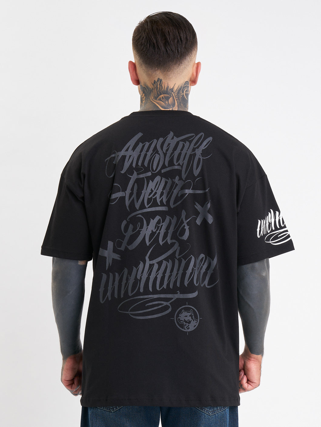 Amstaff Baton T-Shirt Black - Amstaff Wear