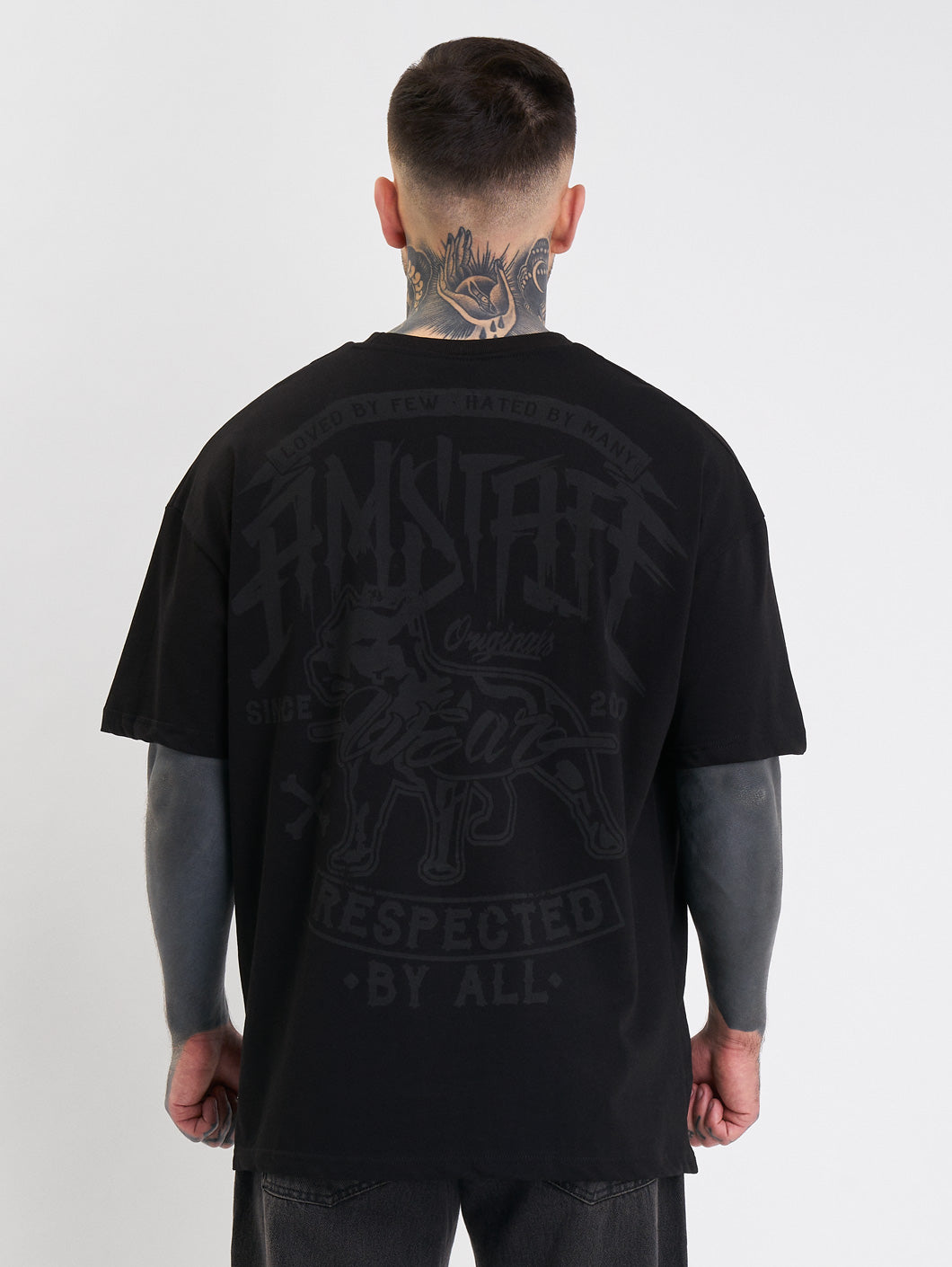 Amstaff Rasko T-Shirt Black - Amstaff Wear