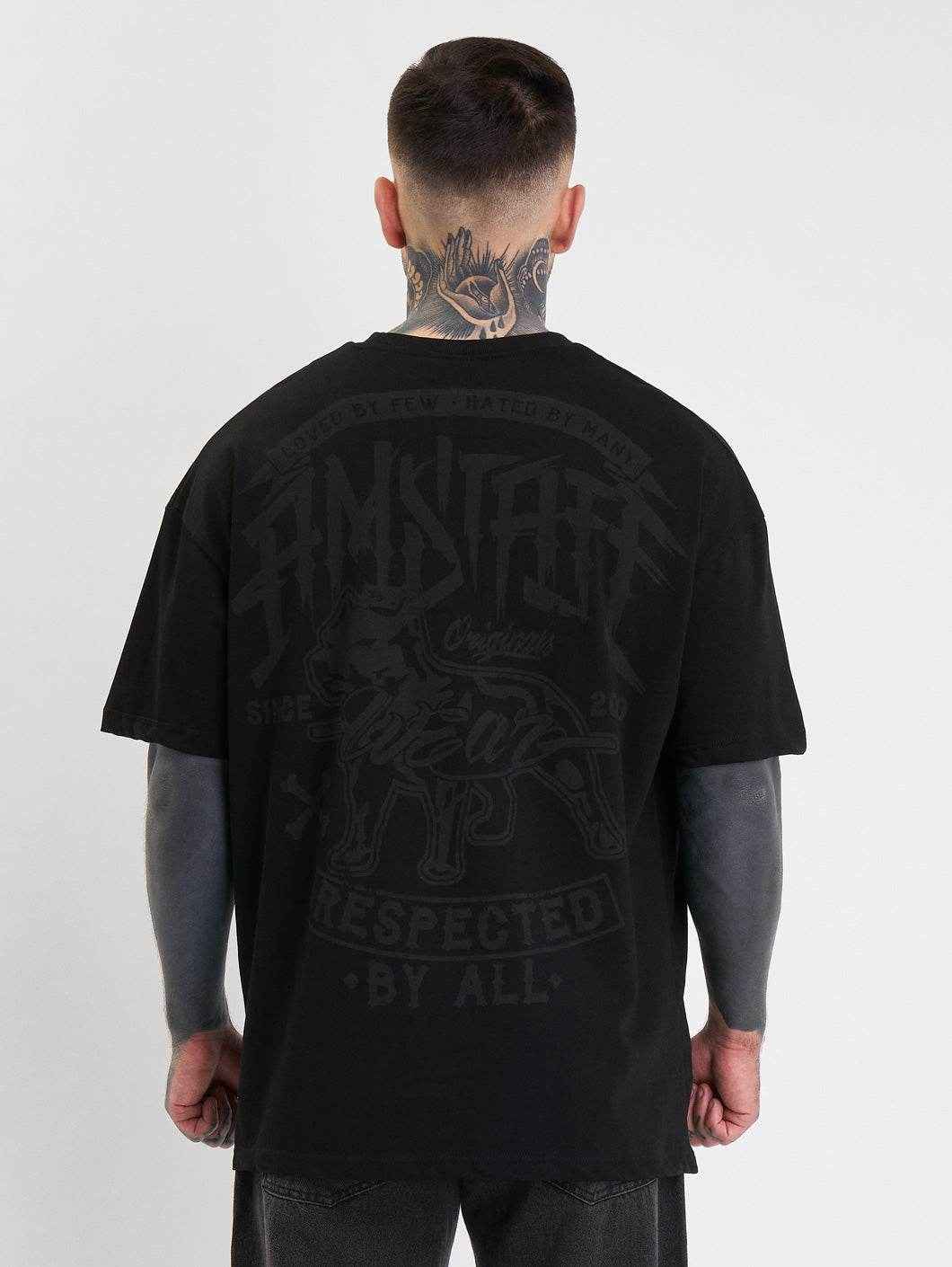 Amstaff Rasko T-Shirt Black - Amstaff Wear