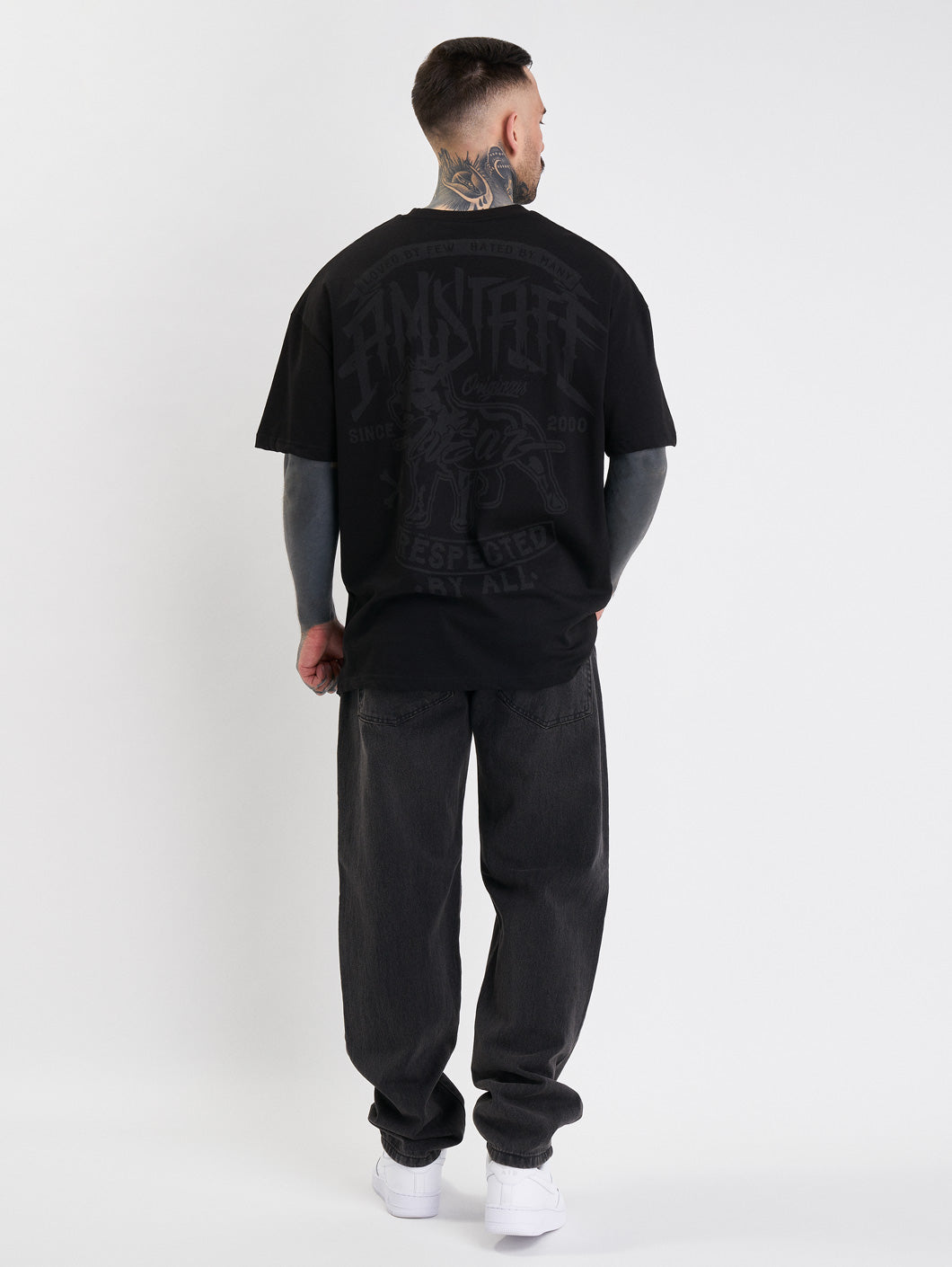 Amstaff Rasko T-Shirt Black - Amstaff Wear