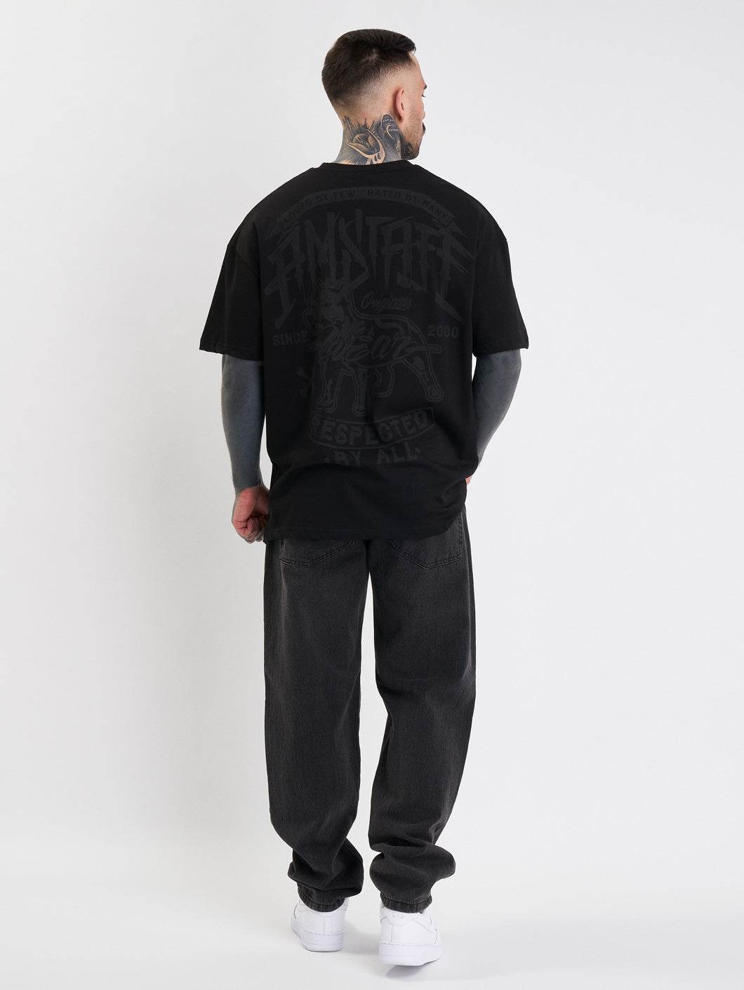 Amstaff Rasko T-Shirt Black - Amstaff Wear