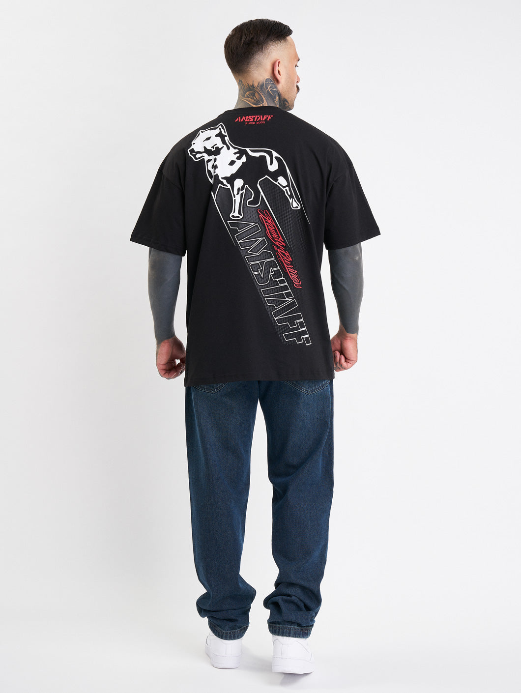 Amstaff Yeller T-Shirt Black - Amstaff Wear