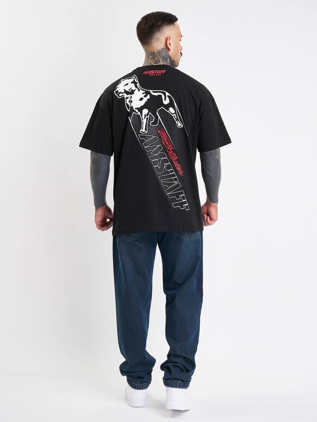 Amstaff Yeller T-Shirt Black - Amstaff Wear
