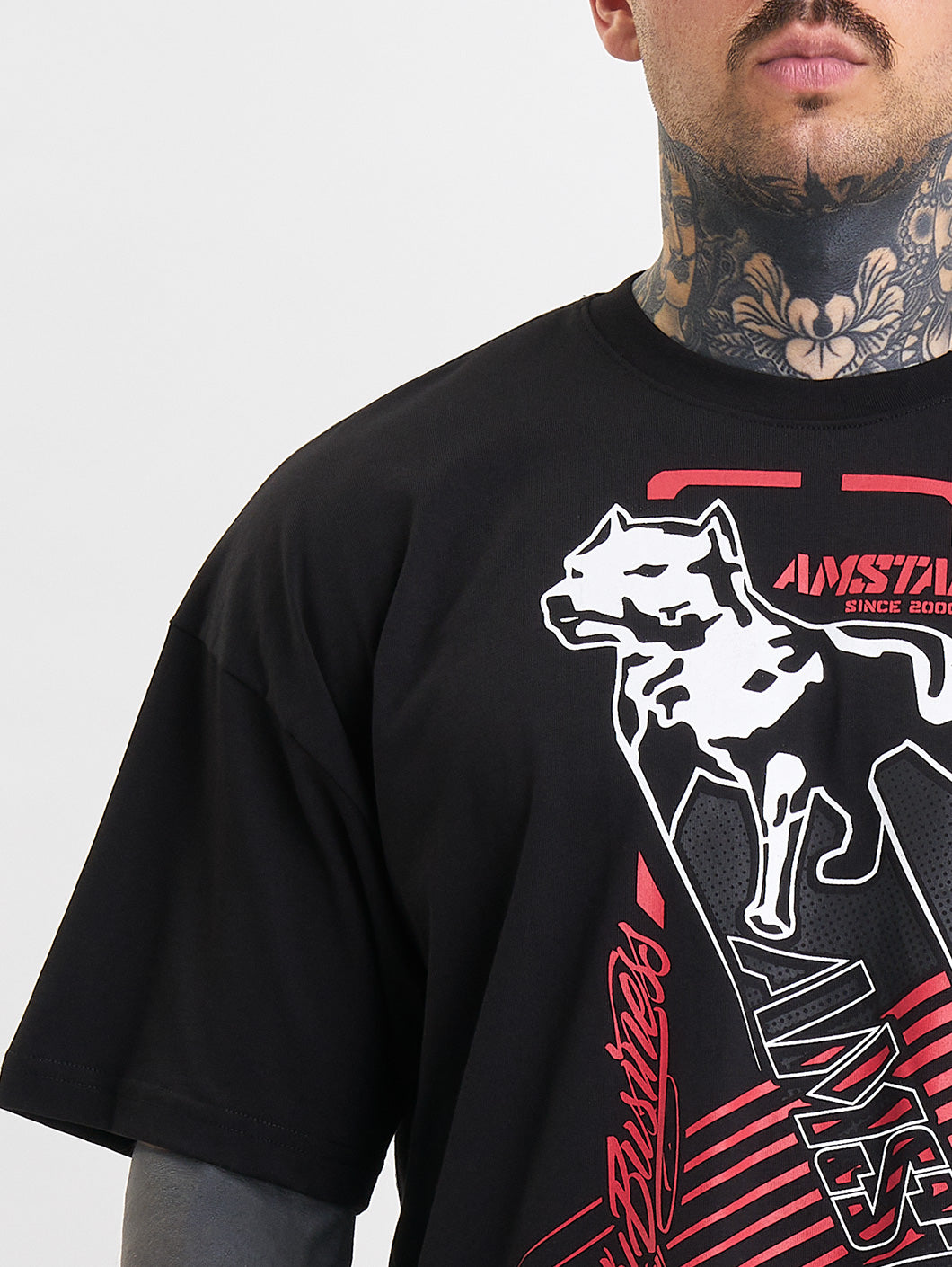 Amstaff Yeller T-Shirt Black - Amstaff Wear
