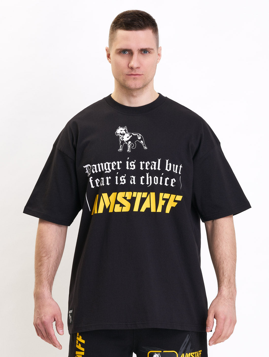 Amstaff Labos T-Shirt Black - Amstaff Wear