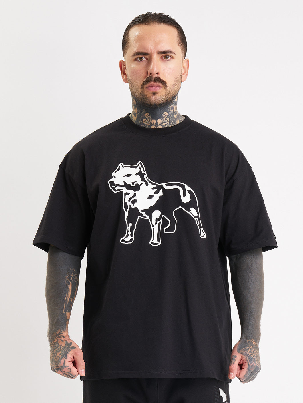 Amstaff Logo 2.0 T-Shirt Black White S