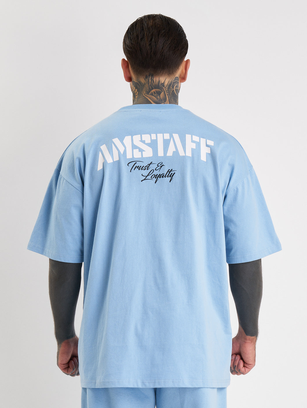 Amstaff Logo 2.0 T-Shirt Horizon Blue - Amstaff Wear