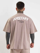 Amstaff Logo 2.0 T-Shirt Light Brown - Amstaff Wear