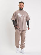 Amstaff Logo 2.0 T-Shirt Light Brown - Amstaff Wear