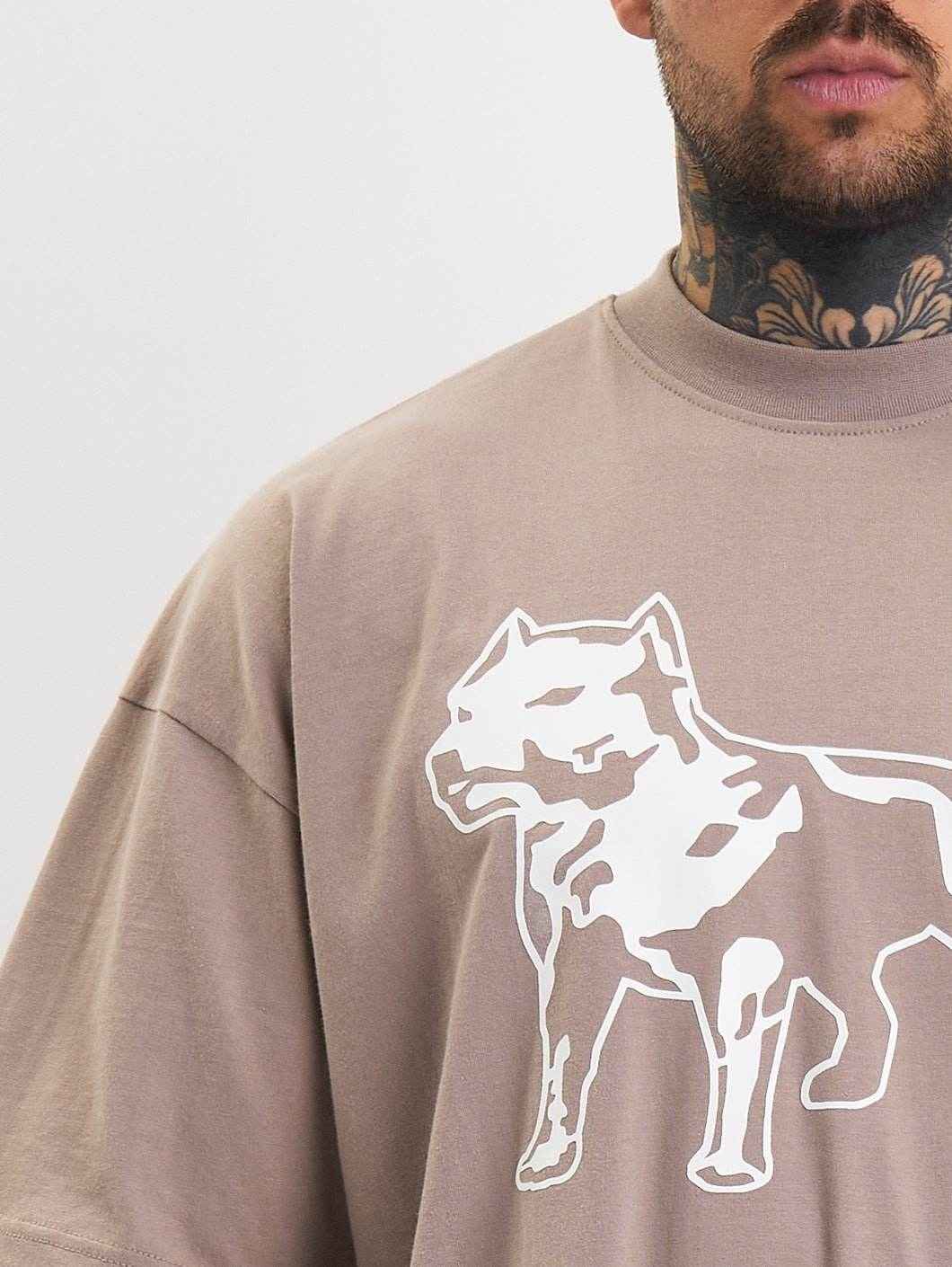 Amstaff Logo 2.0 T-Shirt Light Brown - Amstaff Wear