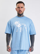 Amstaff Logo 2.0 T-Shirt Horizon Blue - Amstaff Wear