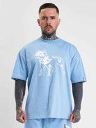 Amstaff Logo 2.0 T-Shirt Horizon Blue - Amstaff Wear