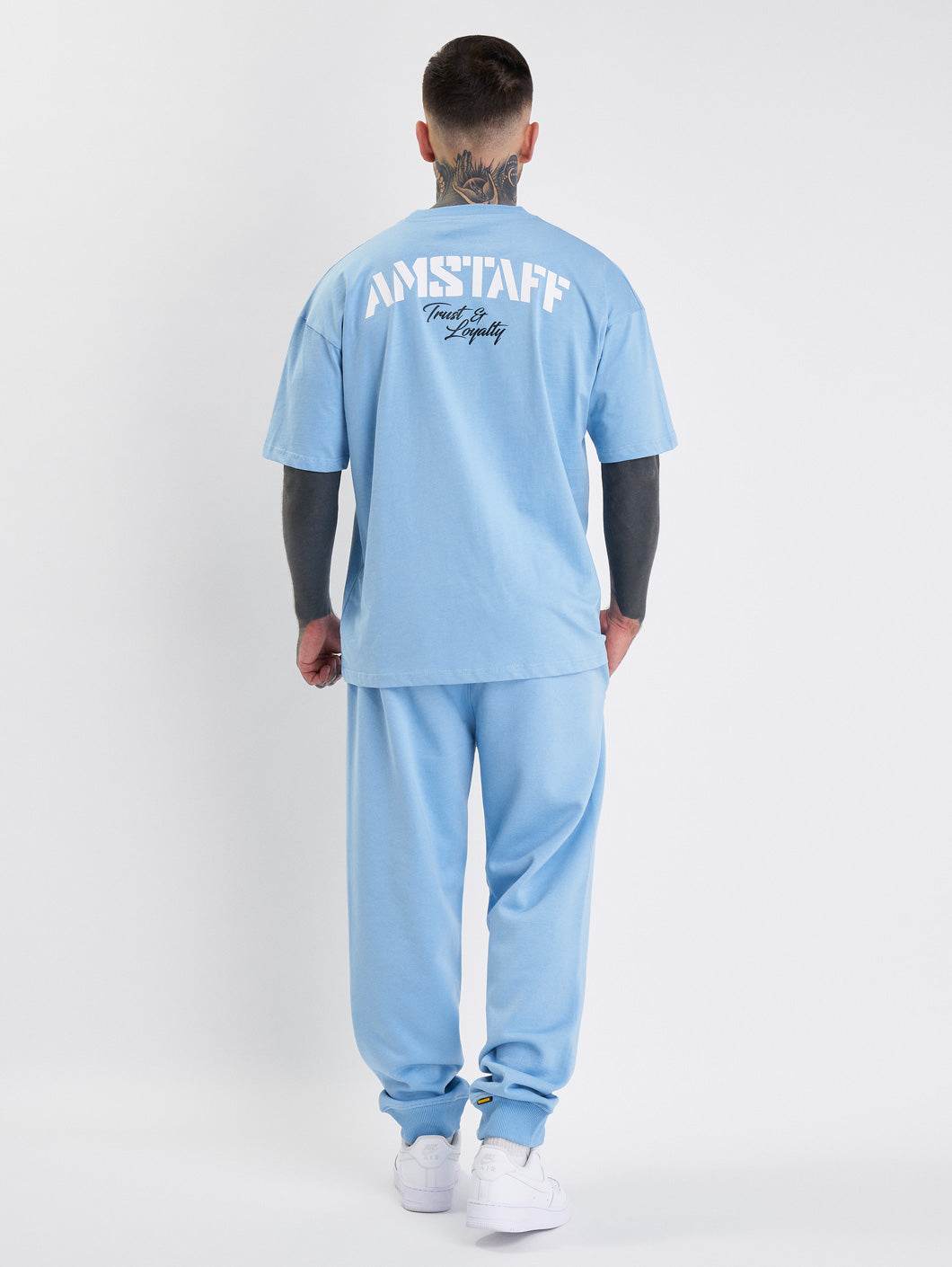 Amstaff Logo 2.0 T-Shirt Horizon Blue - Amstaff Wear