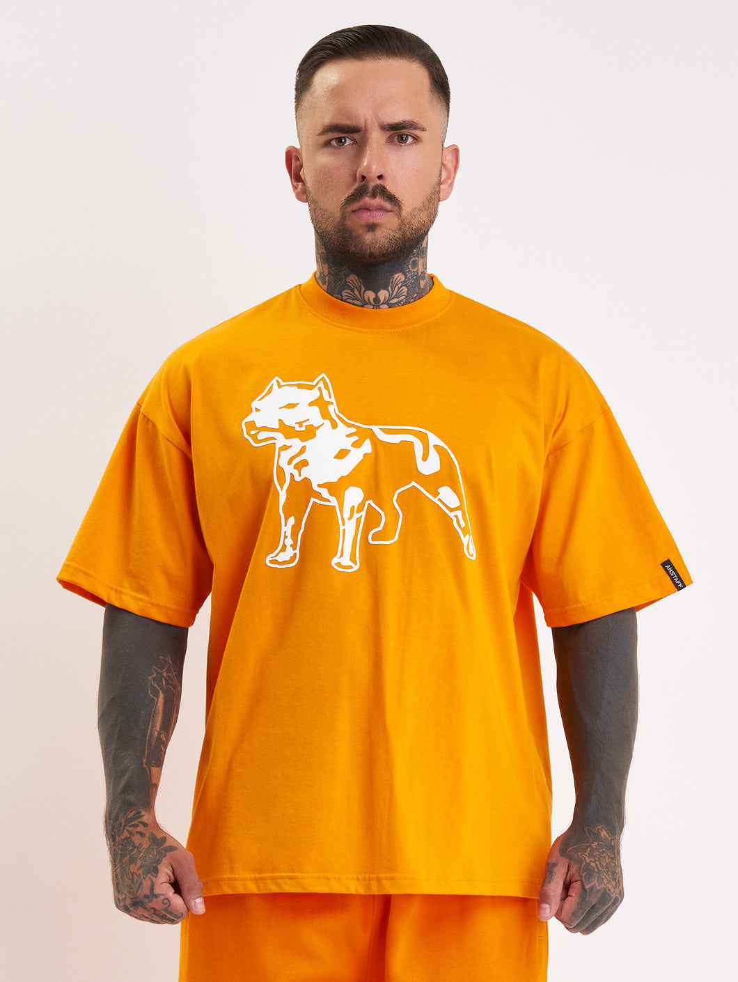 Amstaff Logo 2.0 T-Shirt Orange - Amstaff Wear