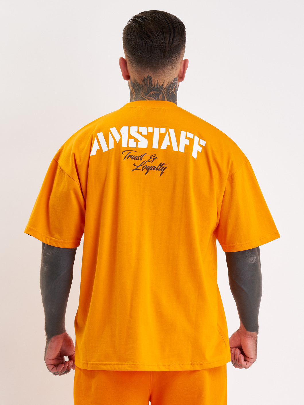 Amstaff Logo 2.0 T-Shirt Orange - Amstaff Wear